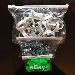 Zipper Bags Ziplock Ziplite Ziplight Clear Plastic Polybags 6 Sizes Buy 10 100