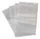 Zip Lock Grip Seal Bags & Write On Panel Clear Polythene Self Seal Resealable