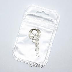 Zip Lock White Clear Plastic Packaging Retail Bags Reclosable Hang Hole Pouches