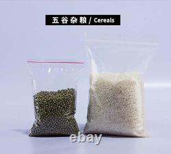 Zipper Bags Grip Seal Bags Clear Resealable Plastic Food Grade Storage Bags